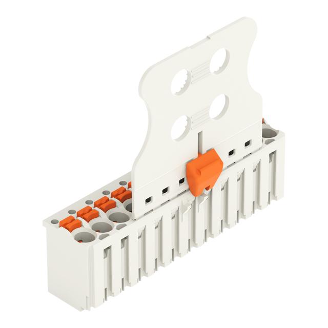 Gniazdo picoMAX raster 3,5mm 12‑biegunowe z płytką uchwytową i suwakiem 2091‑1112/002‑000 /50szt./ WAGO