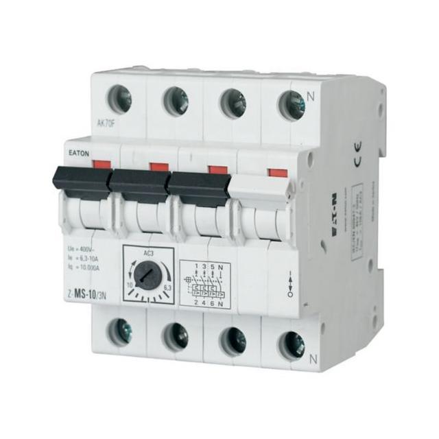 Z-MS-16/3N Wyłącznik silnikowy 3+N bieg. 105007 EATON