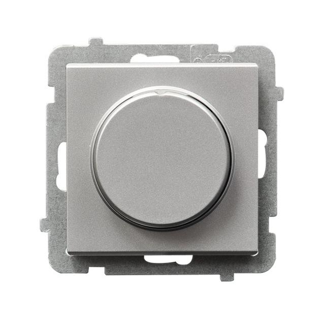 SONATA Ściemniacz przyciskowo-obrotowy przystosowany do obciążenia żarowego i halogenowego - kolor s