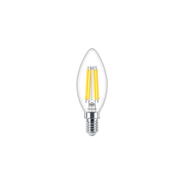 Żarówka LED ściemnialna świeczka 3,4W=40W 470lm 2700K barwa ciepła VLE LEDCandleD3,4-40W E14 B35 927 9,29003E+11 PHILIPS