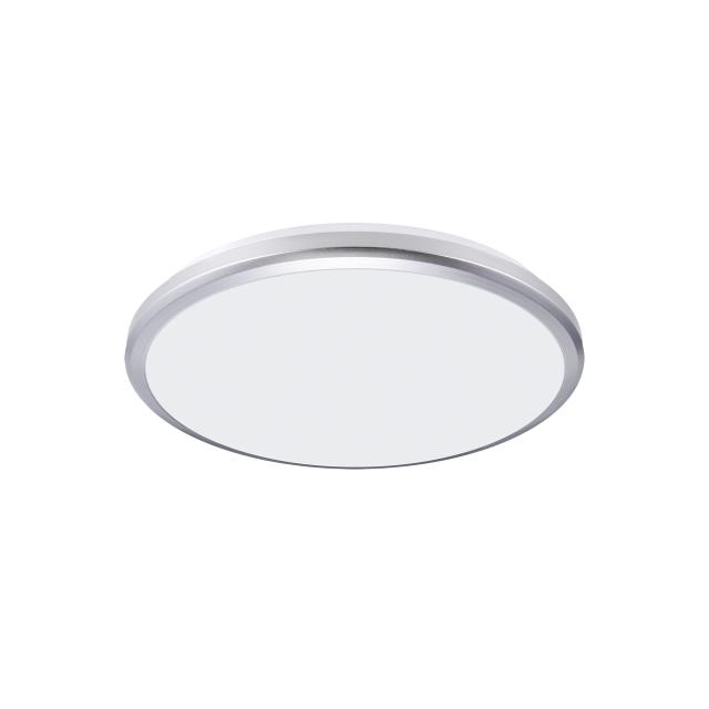 Ideus plafon zewnętrzny LED Planar 12W 1320lm 4000K srebrny O21,5cm IP54 03838 IDEUS