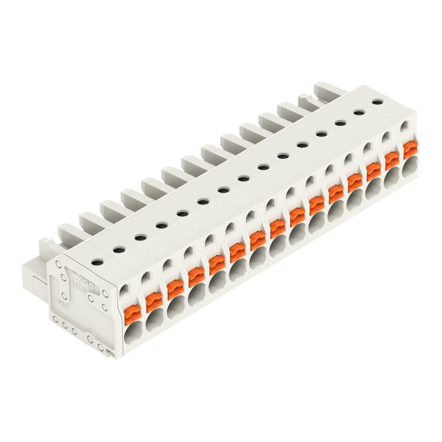 1-przewodowe gniazdo /25szt./ WAGO