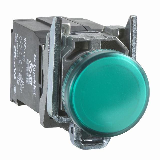 Harmony XB4 Lampka sygnalizacyjna z zieloną żarówką 220/240V XB4BV43 Schneider