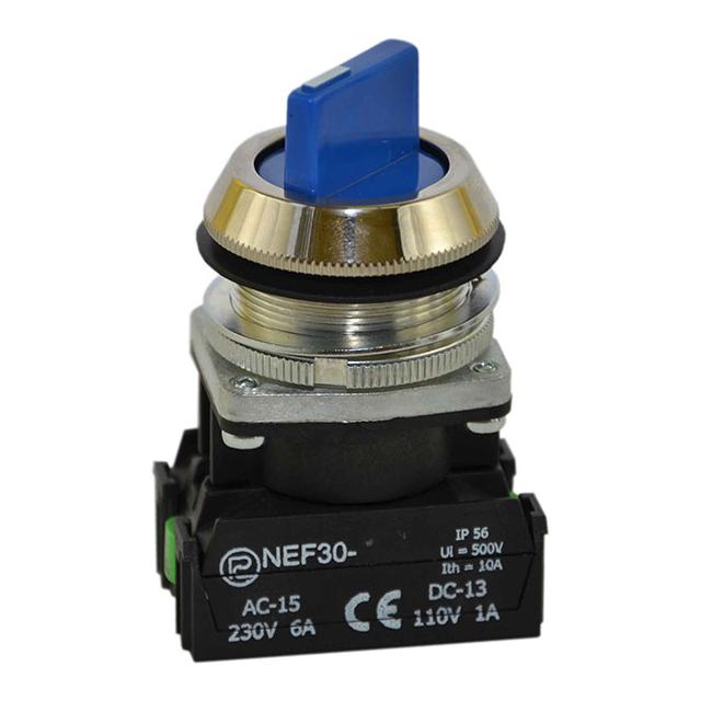 Przycisk NEF30-TPe2X/W3 niebieski