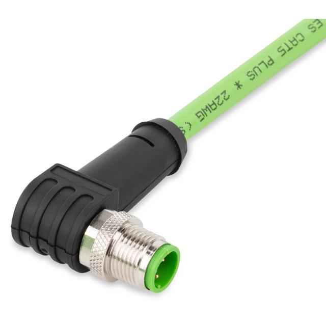 przewód ETHERNET wtyczka kątowa M12/wolny koniec 20m WAGO