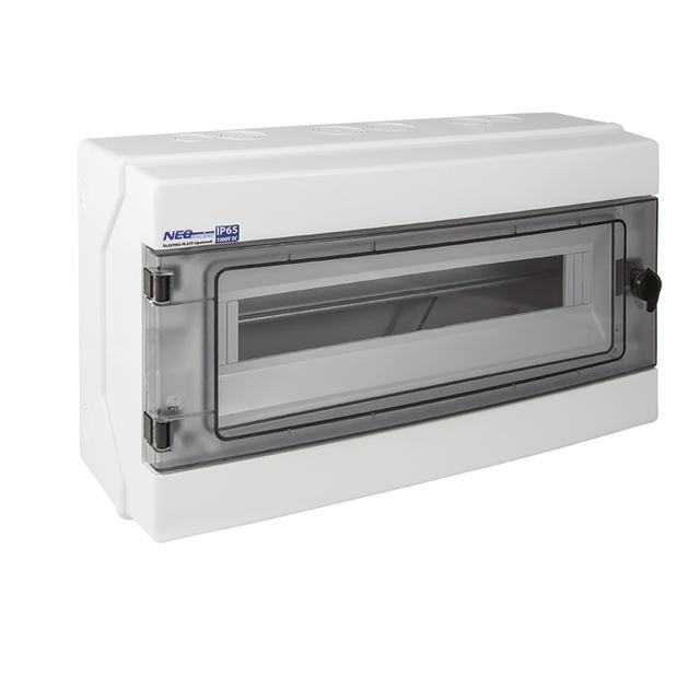 Rozdzielnica hermetyczna natynkowa 1x18 IP65 500VAC/1000VDC RH-18/Z (z zamkiem)  36.19 OPATÓWEK