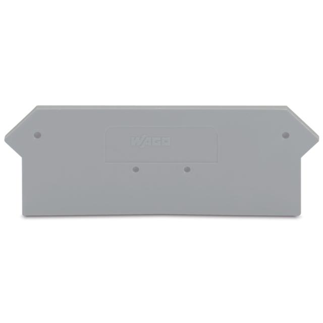 ścianka końcowa szara