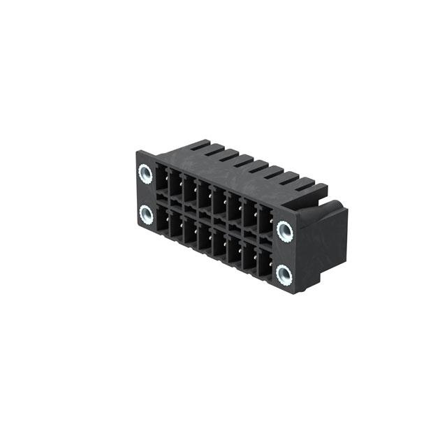 SCDN-THR 3.81/32/90F 3.2SN BK BX Złącze wtykowe płytek drukowanych /20szt./ WEIDMULLER