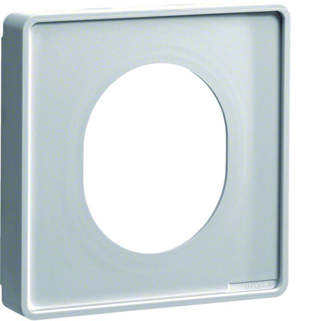 tehalit.WA Maskownica gniazda CEE w BR/BRN/DA PC/ABS bezhalogenowy jasnoszary G33747035 HAGER