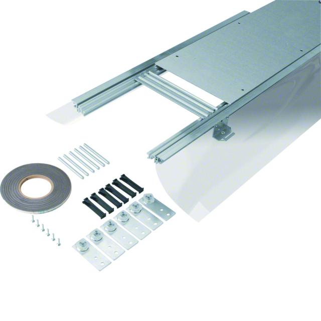 tehalit.BK Kanał współpoziomy boczna folia ochronna BKFD 300x(65-110)mm stal BKFD300065 HAGER