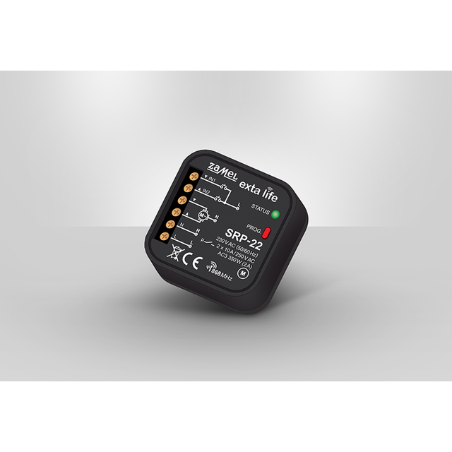 RADIOWY STEROWNIK ROLET DOPUSZKOWY DWUKIERUNKOWY