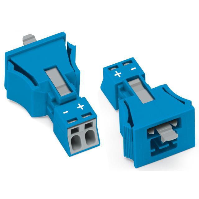 WINSTA MINI wtyk 2-torowy niebieski kodowanie I