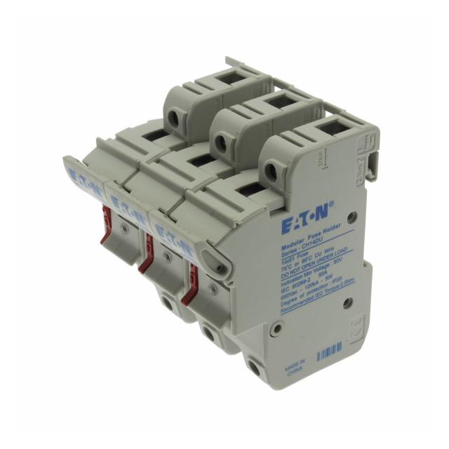 3 Pole 14x51 MFH Neon Indicator Podstawa wkładki cylindrycznej 14x51 3P 50A 690VAC wskaźnik CH143DIU