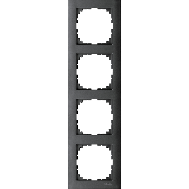 Merten, M-Pure, ramka czterokrotna, antracytowy