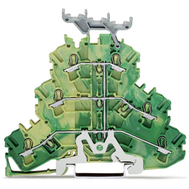 TOPJOBS złączka 3-piętrowa 2,5 mm2 zółto-zielona