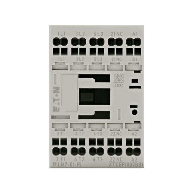 DILM7-01(220V50/60HZ)-PI Stycznik mocy DILM 3kW sterowanie 220VAC 50/60Hz 1R 199645 EATON