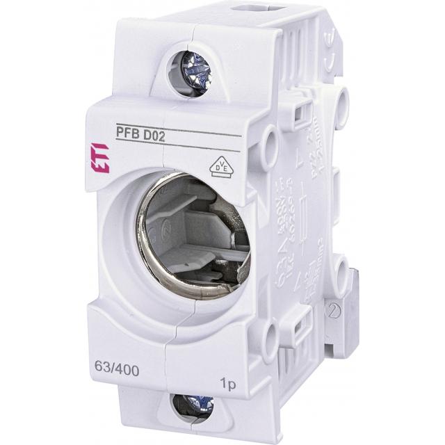 PFB D02 1p - Gniazdo bezpiecznikowe PFB D02