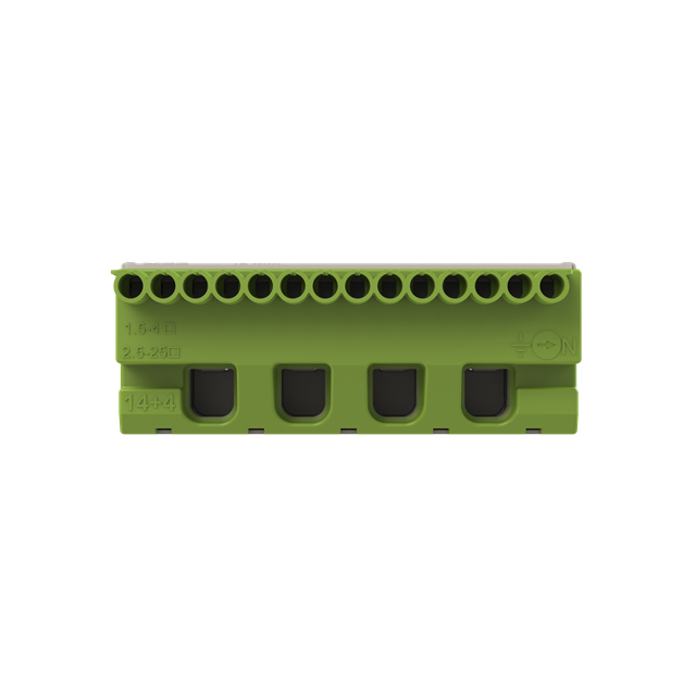 Listwa zaciskowa wtykowa PE 14*1,5-4mm2+4*25mm2