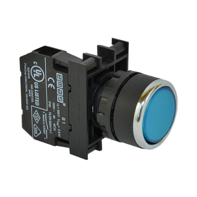Przycisk kryty 1NO niebieski