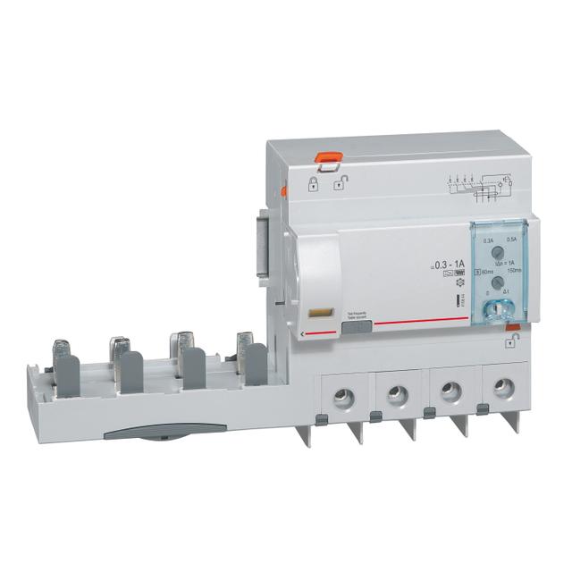Blok Różnicowoprądowy Pr 304 4P 125A Z Regulacją 300-1000Ma Typ F (Hpi) Serii DX3 410644 LEGRAND