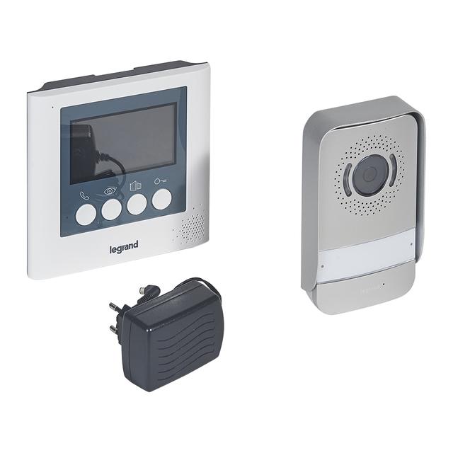 Zestaw Wideodomofonowy 1-Rodzinny Z Wideodomofonem 4,3'' 369110 LEGRAND
