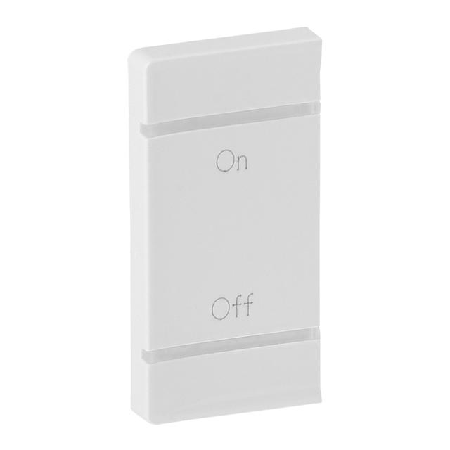 Mh:Klaw Lewy On-Off 1M Biały 755585 LEGRAND
