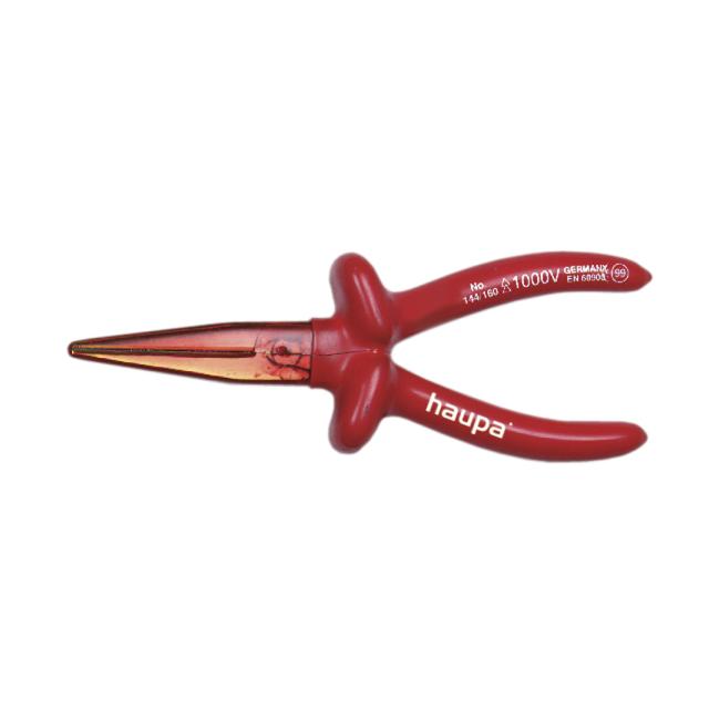 Szczypce płaskie Langbecka VDE 160 mm 210300 HAUPA