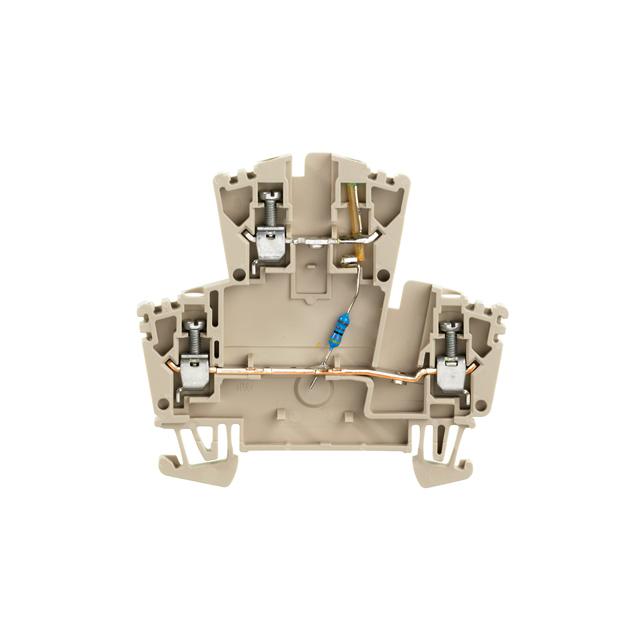 WDK 2.5 LD/GN 1R 24VDC Złączki szynowe z elementami elektronicznymi /25szt./ WEIDMULLER