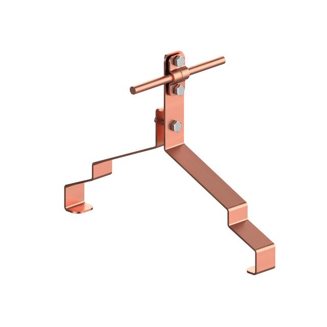 Uchwyt gąsiorowy "WZÓR 25" Z-śruba H=10 cm /CU/