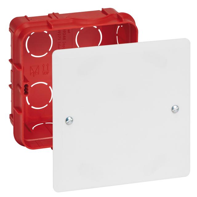 Batibox Puszka Rozgałęźna Do Sciany Murowanej 85X85x40 Mm 089271 LEGRAND