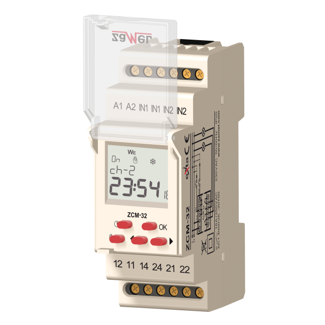 PROGRAMATOR CZASOWY ASTRONOMICZNY 2-KANAŁOWY TYP: ZCM-32