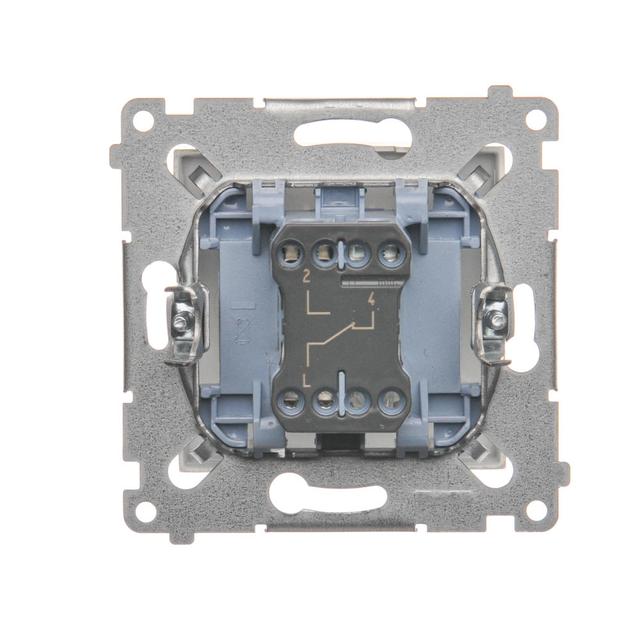 Simon 54 Łącznik schodowy 16A 250V zaciski śrubowe złoty mat DW6A.01/44 KONTAKT