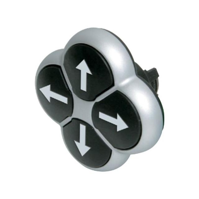 M22-DI4-*-* Przycisk 4 pozycyjny opis indyw. /strzałki/ z samopowrotem 286340 286338 EATON