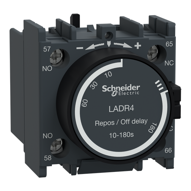 Blok styków pomocniczych opóźniających 10-180s TeSys 1NO 1NC zaciski skrzynkowe