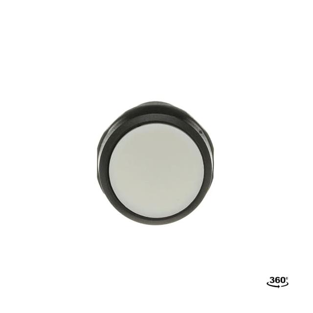 Przycisk monostabilny wklęsły 2NO biały CP1-10W-20