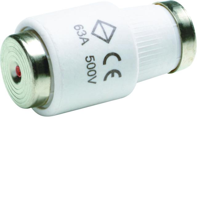 Wkładka bezpiecznikowa DIII/E33 wyk.szybkie F (Bi-Wts) 63A 500VAC LE33F63 HAGER