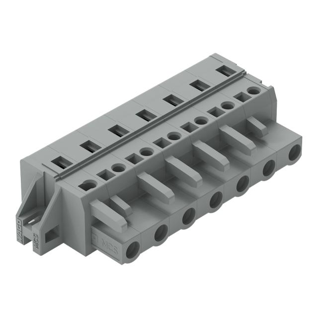 MCS-MIDI Classic gniazdo 7-bieg. szare raster 7,5 mm /25szt./ WAGO