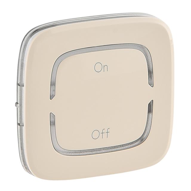 MY HOME VALENA ALLURE - KLAWISZ ON/OFF KREMOWY, Legrand