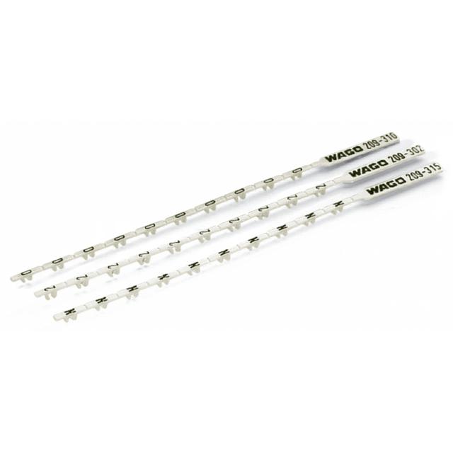 pasek z oznacznikami 10 x J /10szt./ WAGO