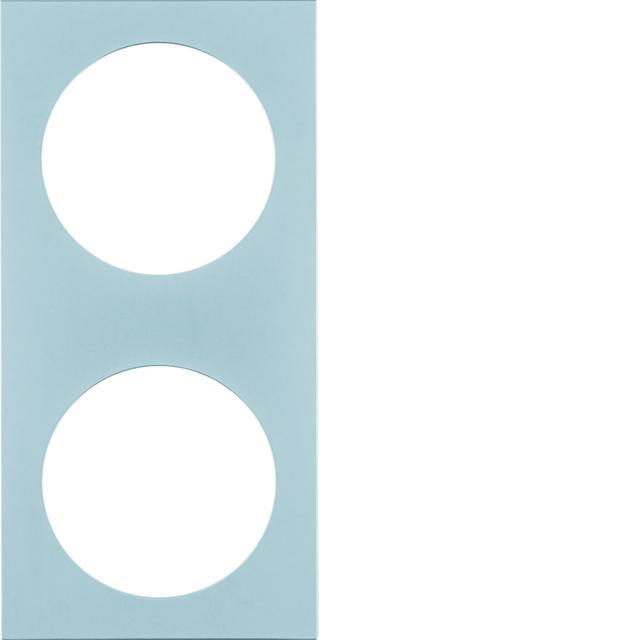 Integro Ramka 2-krotna, chrom 919762528 HAGER