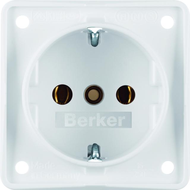 Integro Flow Gniazdo SCHUKO biały 941852502 HAGER