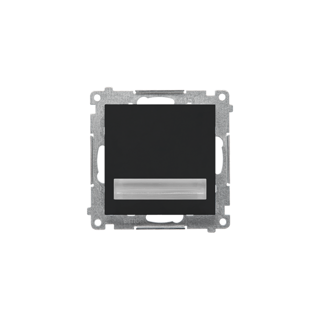 Simon 55 Oprawa oświetleniowa LED 230V (0,93 W) Barwa ciepła biała 3100K Czarny mat