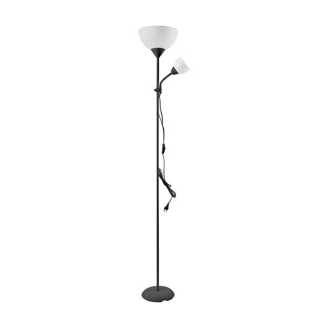 Lampa stojąca podłogowa URLAR 175 cm max 25W E27 max 25W E14 czarna LS-2/B ORNO