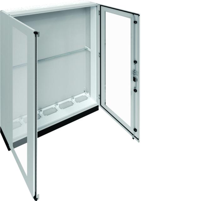 univers Rozdzielnica stojąca IP55 kl. I 1300x1850x275 + cokół 100mm drzwi transparentne FR25K1 HAGER