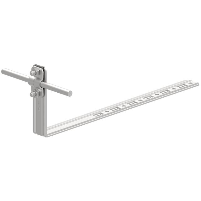 AN-26KL/OH/-N Uchwyt dach.regul.pros.Z-śruba L=42cm,H=9,6cm /OH/