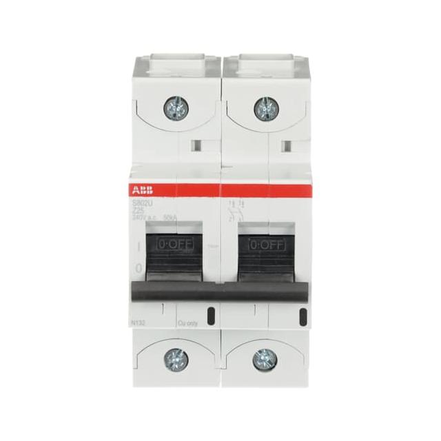 S802U-Z25 Wyłącznik nadprądowy 50kA 2P Z25A 2CCS862017R0255 ABB