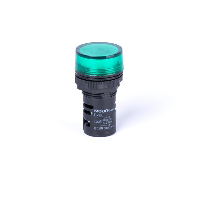 Ex9IL 1C g 110V AC Pulpitowa lampka sygnalizacyjna kształt trapezoidalny zielona 110V AC