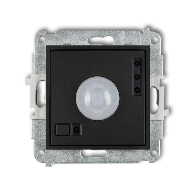 ICON Mechanizm elektronicznego czujnika ruchu czarny mat