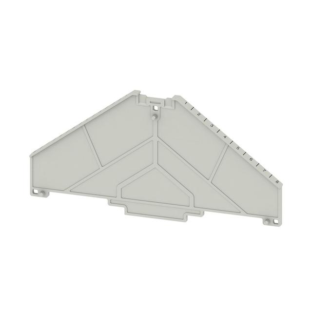 TW PRV8 1-8 SE Płyta separacyjna (terminal), opis 1-8, pionowe, 120 mm x 59.7 mm, szary /10szt./ 1312410000 WEIDMÜLLER
