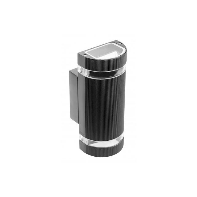 OPRAWA ŚCIENNA DWUKIERUNKOWA SILVA, GU10, MAX. 50W, IP54, AC220-240V, 50/60HZ, CZARNA